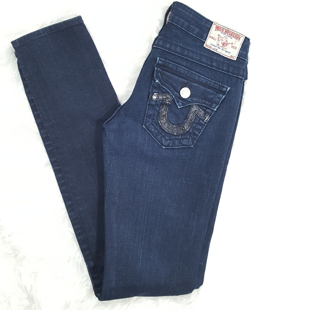 True Religion Straight Leg Jeans Size 24